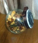 Mini Baleiro de Vidro Personalizado
