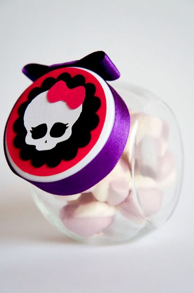 Mini Baleiros de Vidro - Monster High